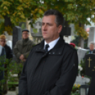 Megemlékezés a Mosoni temetőben (Fotó: Nagy Mária)