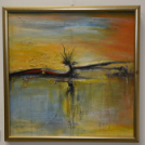 Varga György festő- és iparművész Megfestett idő című kiállítása