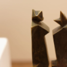 Lipcsey György Munkácsy-díjas szobrászművész gyűjteményes kiállítása (Fotó: Horváth Attila)