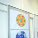 Mandala kiállítás a Huszár Gál Városi Könyvtárban ( Fotó: Patács Judit )