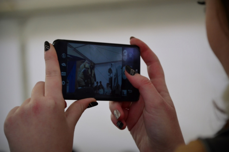 Adventi esték, Lajta Néptáncegyüttes és Kislaptáros zenekar műsora (Fotó: Patács Judit)