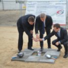 Greiner Bio-One alapkőletétel (Fotó: Nagy Mária)