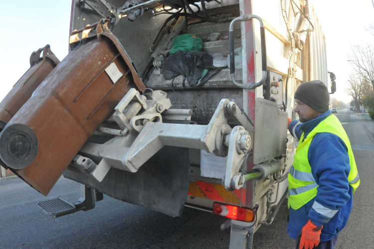 Matricák a hulladékgyűjtő edényekre