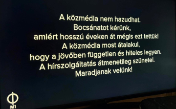 Közel 2 millióan nézték az elsötétült M1-et