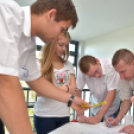 '56-os kaszinó, Rendhagyó történelmi vetélkedő, a Hunyadi Mátyás Diákmozgalomért Alapítvány szervezésében. (fotó: Horváth Attila)