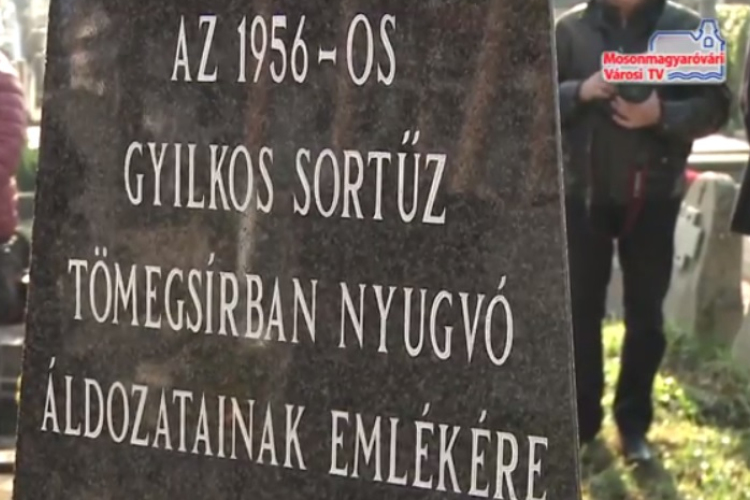Új obeliszket avattak Mosonmagyaróváron