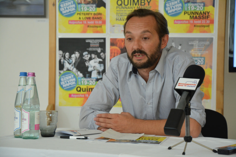 Szent István napok sajtótájékoztató (Fotó: Nagy Mária)