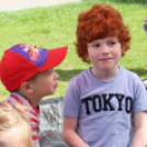 Az Ebuló Kutyaiskola interaktív kutyás bemutatója a Pillangó óvodában (Fotó: Stipkovits Veronika)