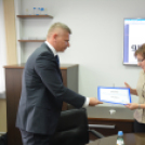 Adomány átadás a Greiner Bio-One Kft.-nél (Fotó: Nagy Mária)