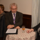 Óvárosi esték - Vizsy Ferenc beszélgetőpartnere Nusser Györgyné, Rajkai Takarék bankvezér  (Fotó: Nagy Mária)