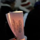 Karácsonyi áhítat, közös éneklés