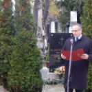 Dr. Sattler János halálának 70. évforulója alkalmából megtartott megemlékező koszorúzás