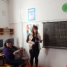 A Mosonmagyaróvári Tanoda ünnepélyes projektnyitó rendezvényére a Családok Átmeneti Otthonában.