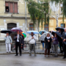 Hőnel Béla emléktábla avatás Mosonmagyaróváron