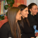 A Veszprém Barabás Duna Takarék KC kézilabda csapat a Gyerekek Átmeneti Otthonában (Fotó: Nagy Mária)