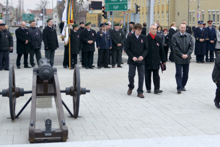 Március 15-i városi ünnepség