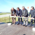 Közlekedési csomópont - világítás átadása: Jánossomorja-Ipari Park - 2014.szeptember 29. hétfő