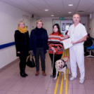 A Mosonmagyaróvári Lions Club adomány átadója a Karolina Kórház Rendelőintézetben