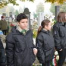 Megemlékezés a Mosoni temetőben (Fotó: Nagy Mária)