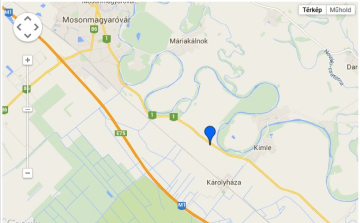 Baleset Kimle térségében