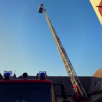 Nyílt nap a mosonmagyaróvári Tűzoltóságon - madártávlati képekkel