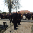 Dr. Sattler János halálának 70. évforulója alkalmából megtartott megemlékező koszorúzás