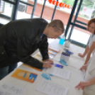 Kézhigiéne nap A Karolina Kórházban (Fotó: Nagy Mária)