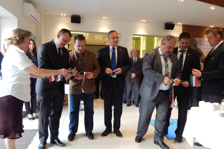 Mosonmagyaróvári Szennyvíztisztító telep projektzáró rendezvény 