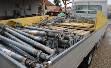 Építési területről loptak