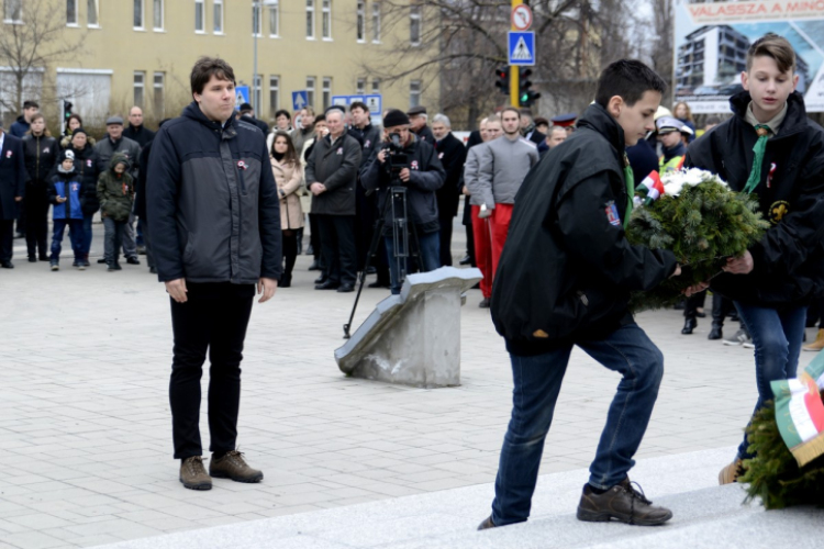 Március 15-i városi ünnepség