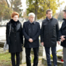 Koszorúzás Tallós Prohászka István sírjánál