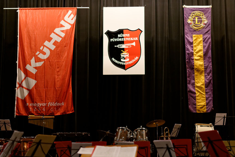 Lions jótékonysági koncert a Musikverein Andau és Kühne Fúvószenekarral  (fotó: Horváth Attila)