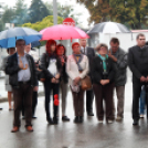 Hőnel Béla emléktábla avatás Mosonmagyaróváron