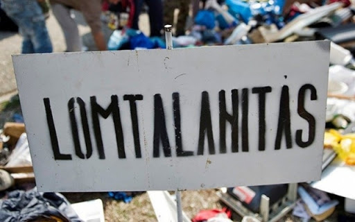 Lomtalanítás a mosonmagyaróvári hulladékudvarban