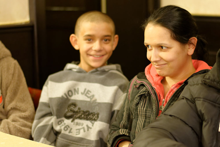 Lions ajándék átadó a Corvinában (fotó: Horváth Attila)