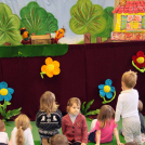 Mesekocsi - bábszínház a Pillangó óvoda és családi napköziben