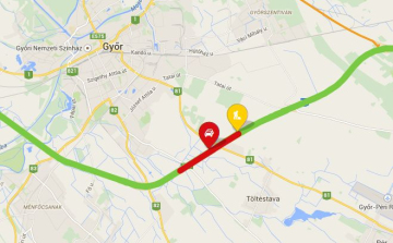 Forgalomkorlátozás az M1-es autópályán