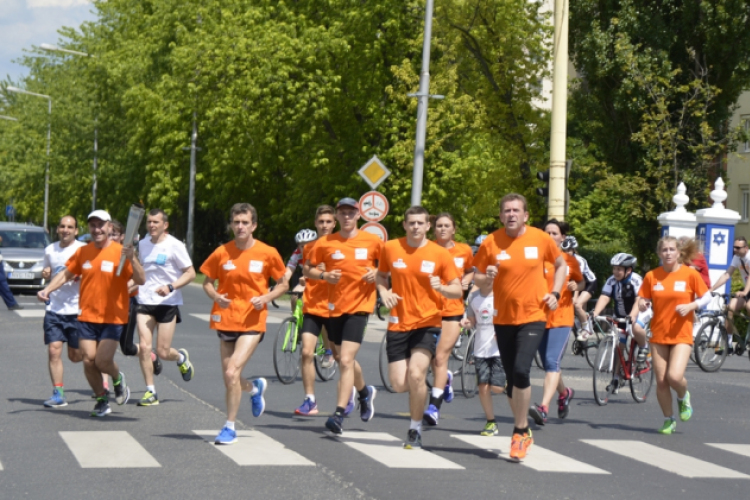 Fáklyafutás, XIV. Európai Ifjúsági Olimpiai Fesztivál Győr 2017 