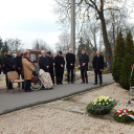 Dr. Sattler János halálának 70. évforulója alkalmából megtartott megemlékező koszorúzás