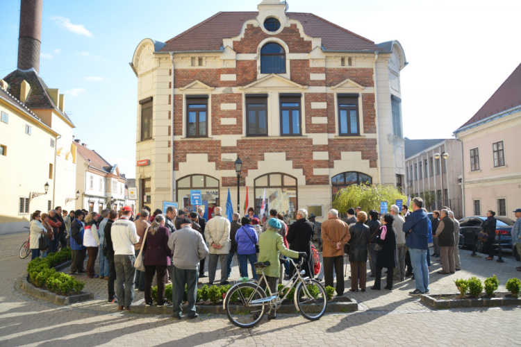 DK demonstráció (Fotó: Nagy Mária)