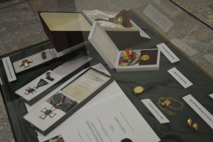 Albert Flórián emlékkiállítás (Fotó: Nagy Mária)