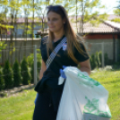 Az MKC SE és az MTE 1904 csapata is csatlakozott a Teszedd! önkéntes szemétszedő akciójához (Fotó: Bánhegyi István)