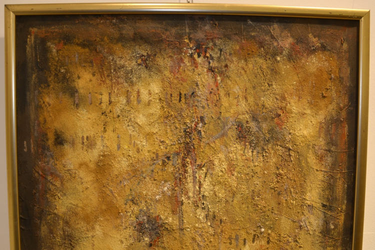 Varga György festő- és iparművész Megfestett idő című kiállítása