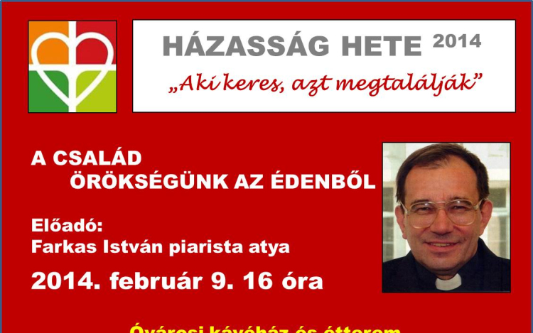Házasság hete 2014