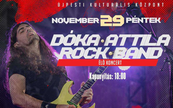 Dóka Attila koncert lesz Budapesten!