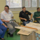 Élményautózás a RÁBA-ringen, adományok átadása