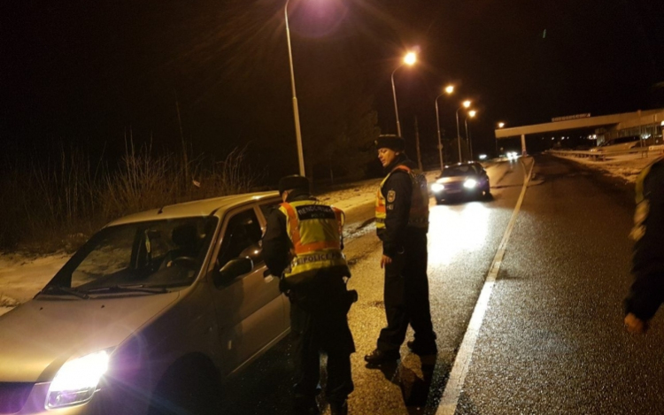 Egy nap alatt 5 járművezető esetében mutatott pozitív értéket az alkoholteszter Győr-Moson-Sopron megyében.