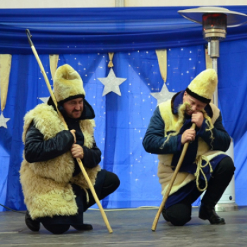 Adventi esték, Lajta Néptáncegyüttes és Kislaptáros zenekar műsora (Fotó: Patács Judit)