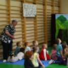 Mesekocsi Színház Micimackó előadása a Pillangó Óvodában (Fotó Stipkovits Veronika)