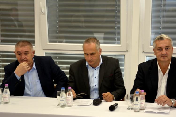 Bauer Rudolf Egyetemi Sportcsarnok sajtónyilvános bejárás